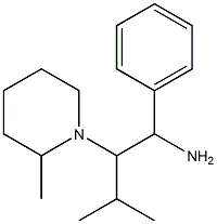 3-methyl-2-(2-methylpiperidin-1-yl)-1-phenylbutan-1-amine