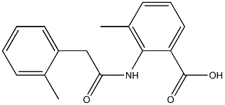 3-methyl-2-[2-(2-methylphenyl)acetamido]benzoic acid