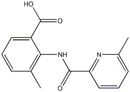 3-methyl-2-{[(6-methylpyridin-2-yl)carbonyl]amino}benzoic acid