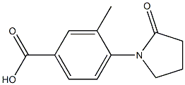 3-methyl-4-(2-oxopyrrolidin-1-yl)benzoic acid