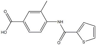 3-methyl-4-[(thien-2-ylcarbonyl)amino]benzoic acid|