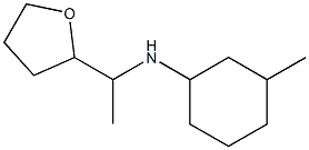 3-methyl-N-[1-(oxolan-2-yl)ethyl]cyclohexan-1-amine Structure