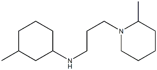 3-methyl-N-[3-(2-methylpiperidin-1-yl)propyl]cyclohexan-1-amine