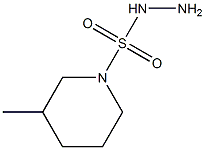 3-methylpiperidine-1-sulfonohydrazide,,结构式