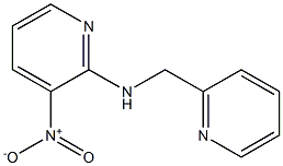 3-nitro-N-(pyridin-2-ylmethyl)pyridin-2-amine,,结构式
