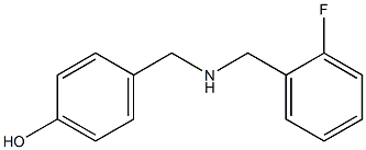 4-({[(2-fluorophenyl)methyl]amino}methyl)phenol