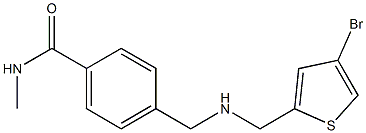  4-({[(4-bromothiophen-2-yl)methyl]amino}methyl)-N-methylbenzamide