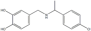  4-({[1-(4-chlorophenyl)ethyl]amino}methyl)benzene-1,2-diol