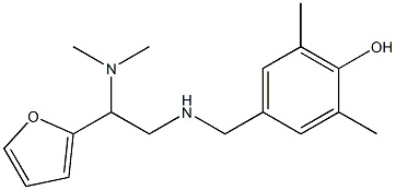  4-({[2-(dimethylamino)-2-(furan-2-yl)ethyl]amino}methyl)-2,6-dimethylphenol