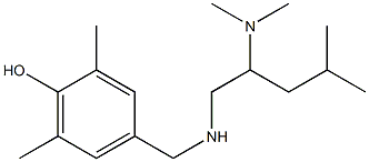 4-({[2-(dimethylamino)-4-methylpentyl]amino}methyl)-2,6-dimethylphenol