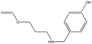 4-({[3-(ethenyloxy)propyl]amino}methyl)phenol