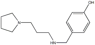 4-({[3-(pyrrolidin-1-yl)propyl]amino}methyl)phenol