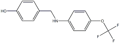 4-({[4-(trifluoromethoxy)phenyl]amino}methyl)phenol