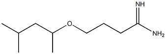 4-(1,3-dimethylbutoxy)butanimidamide