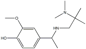 4-(1-{[2-(dimethylamino)-2-methylpropyl]amino}ethyl)-2-methoxyphenol