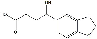 4-(2,3-dihydro-1-benzofuran-5-yl)-4-hydroxybutanoic acid Structure