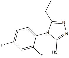 4-(2,4-difluorophenyl)-5-ethyl-4H-1,2,4-triazole-3-thiol