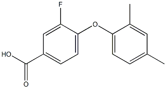 4-(2,4-dimethylphenoxy)-3-fluorobenzoic acid