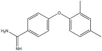  4-(2,4-dimethylphenoxy)benzene-1-carboximidamide