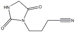 4-(2,5-dioxoimidazolidin-1-yl)butanenitrile 结构式
