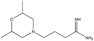 4-(2,6-dimethylmorpholin-4-yl)butanimidamide|