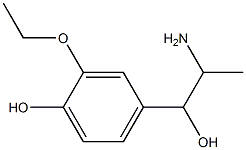 4-(2-amino-1-hydroxypropyl)-2-ethoxyphenol