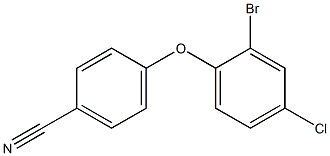 4-(2-bromo-4-chlorophenoxy)benzonitrile
