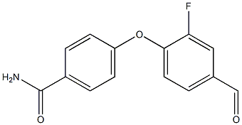 4-(2-fluoro-4-formylphenoxy)benzamide