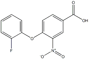 4-(2-fluorophenoxy)-3-nitrobenzoic acid