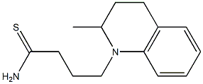 4-(2-methyl-3,4-dihydroquinolin-1(2H)-yl)butanethioamide Struktur