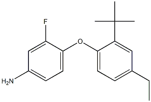  4-(2-tert-butyl-4-ethylphenoxy)-3-fluoroaniline