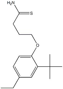 4-(2-tert-butyl-4-ethylphenoxy)butanethioamide|