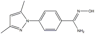 4-(3,5-dimethyl-1H-pyrazol-1-yl)-N'-hydroxybenzene-1-carboximidamide