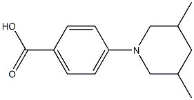 4-(3,5-dimethylpiperidin-1-yl)benzoic acid