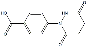 4-(3,6-dioxotetrahydropyridazin-1(2H)-yl)benzoic acid Structure