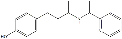 4-(3-{[1-(pyridin-2-yl)ethyl]amino}butyl)phenol