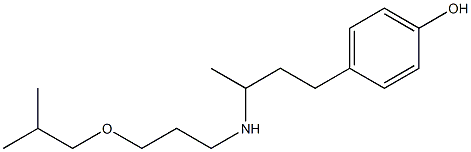 4-(3-{[3-(2-methylpropoxy)propyl]amino}butyl)phenol