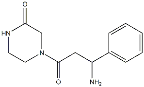 4-(3-amino-3-phenylpropanoyl)piperazin-2-one