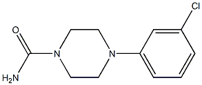 4-(3-chlorophenyl)piperazine-1-carboxamide