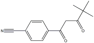 4-(4,4-dimethyl-3-oxopentanoyl)benzonitrile