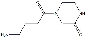 4-(4-aminobutanoyl)piperazin-2-one