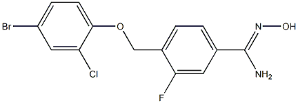 4-(4-bromo-2-chlorophenoxymethyl)-3-fluoro-N