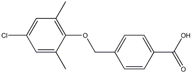 4-(4-chloro-2,6-dimethylphenoxymethyl)benzoic acid