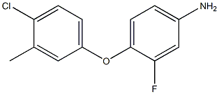 4-(4-chloro-3-methylphenoxy)-3-fluoroaniline