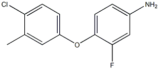  4-(4-chloro-3-methylphenoxy)-3-fluoroaniline