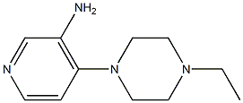 4-(4-ethylpiperazin-1-yl)pyridin-3-amine Structure