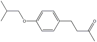 4-(4-isobutoxyphenyl)butan-2-one,,结构式