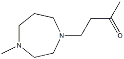 4-(4-methyl-1,4-diazepan-1-yl)butan-2-one 结构式