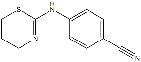 4-(5,6-dihydro-4H-1,3-thiazin-2-ylamino)benzonitrile Structure