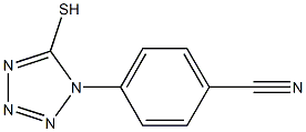 4-(5-sulfanyl-1H-1,2,3,4-tetrazol-1-yl)benzonitrile Structure